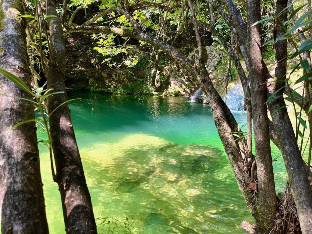 Polylimnio Waterfall