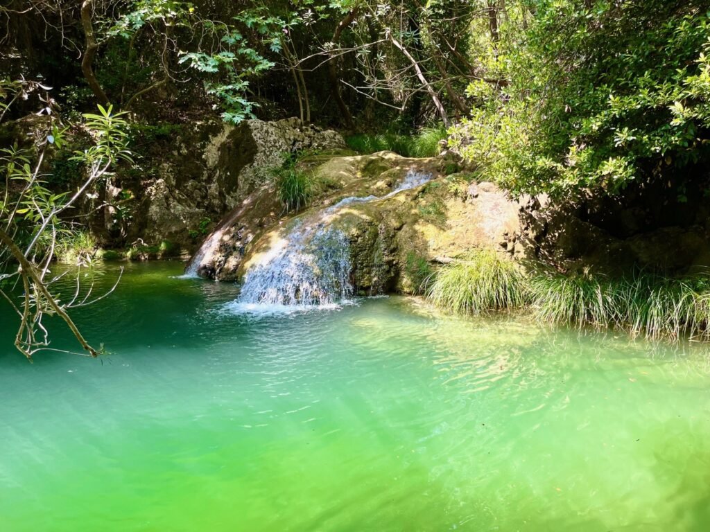 Polylimnio Waterfall