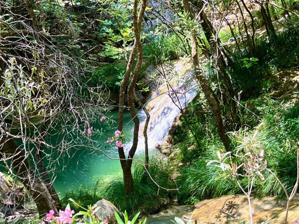 Polylimnio Waterfall