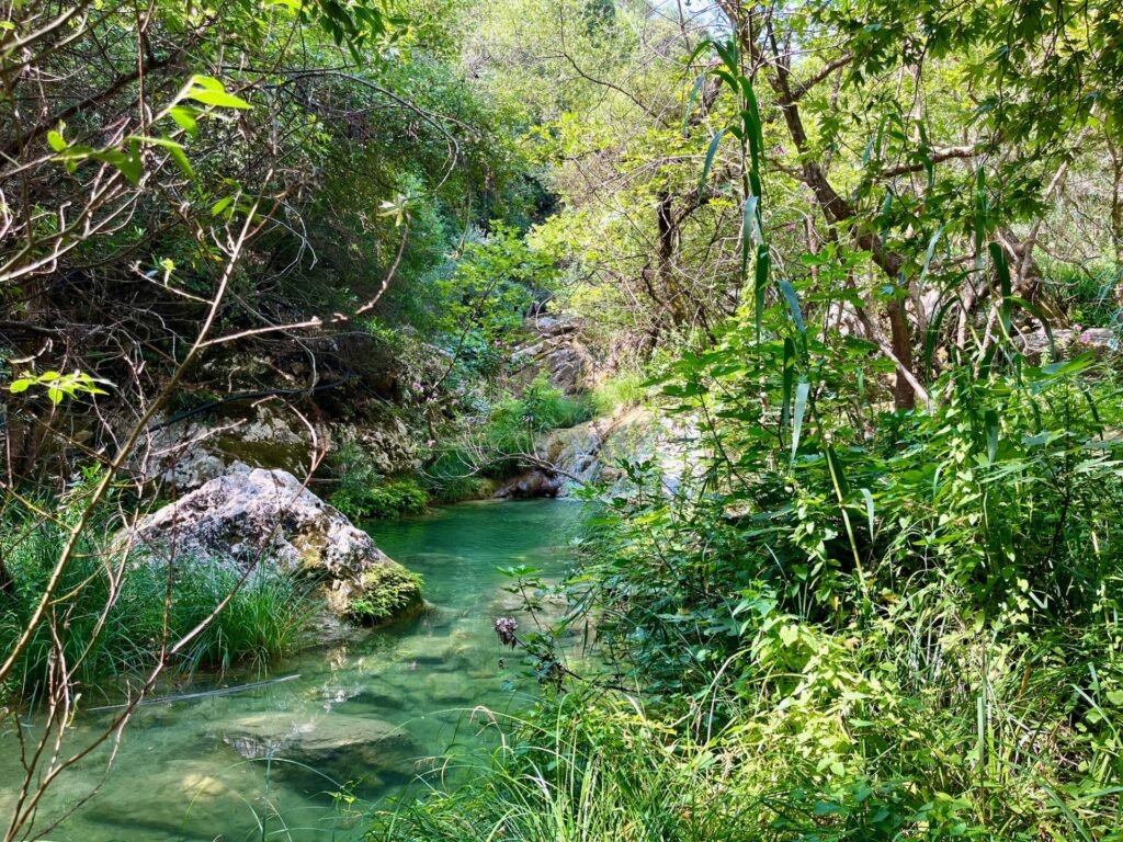 Polylimnio Waterfall